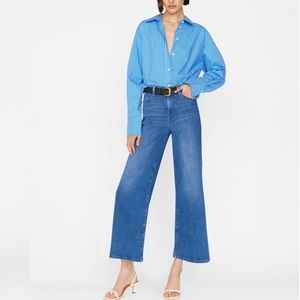 FRAME Le Palazzo Crop Jeans